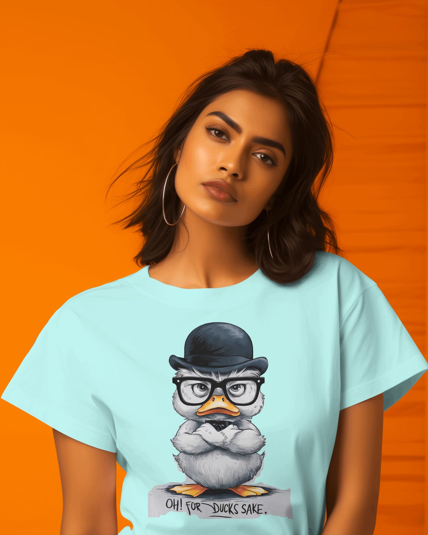 Oh! For Ducks Sake Graphic Tee – Quirky Duck Edition