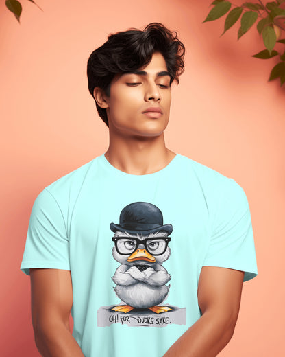 Oh! For Ducks Sake Graphic Tee – Quirky Duck Edition