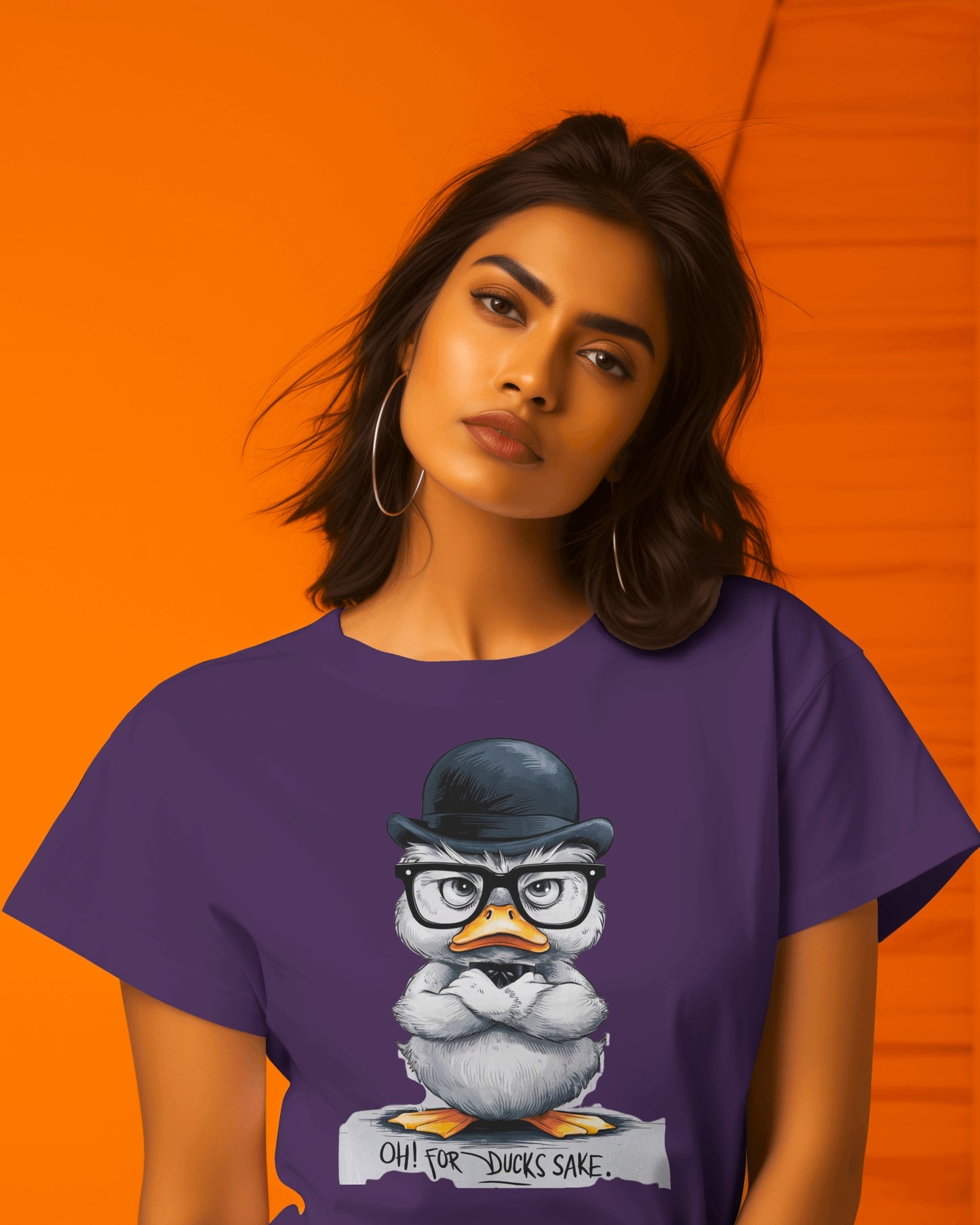 Oh! For Ducks Sake Graphic Tee – Quirky Duck Edition