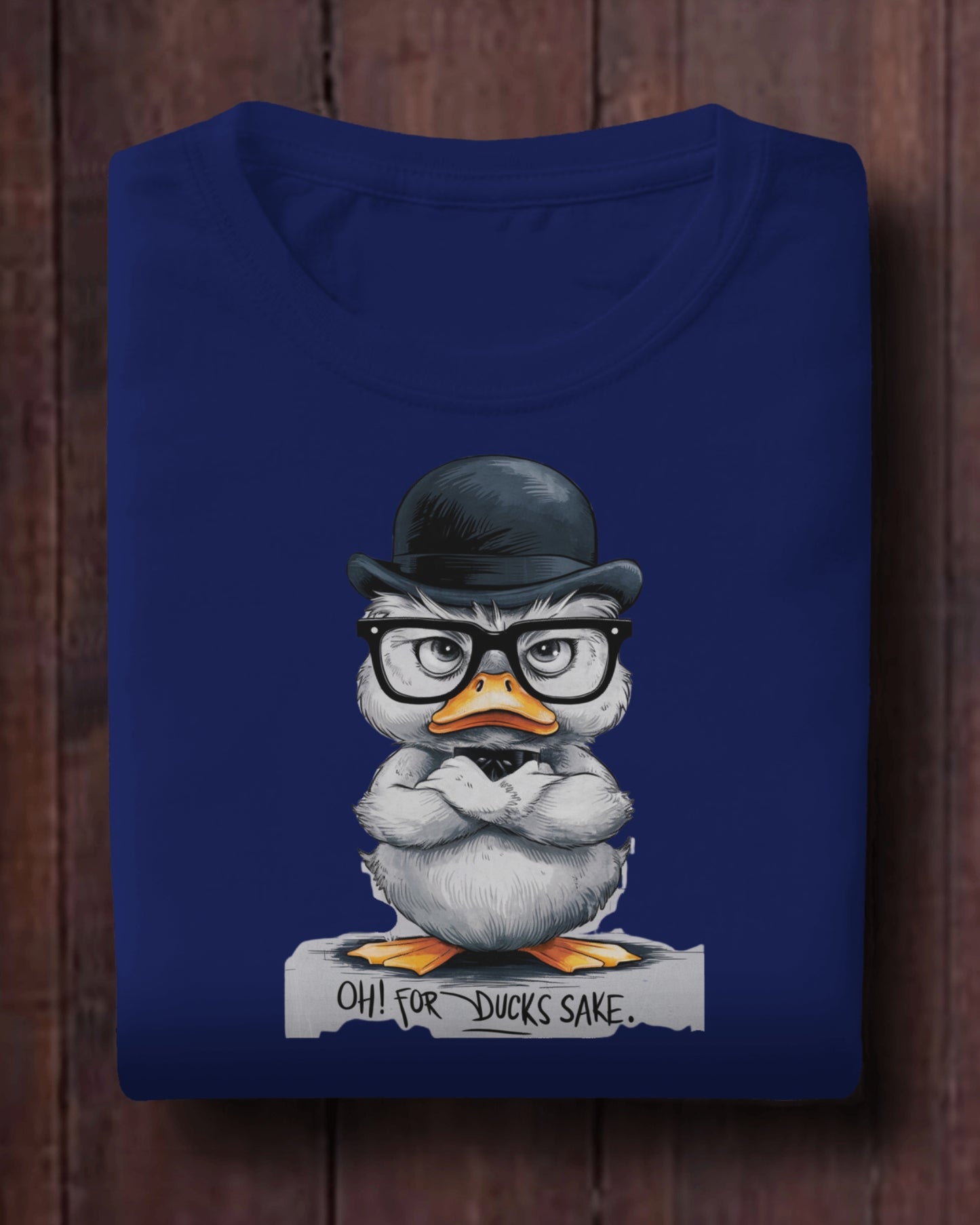 Oh! For Ducks Sake Graphic Tee – Quirky Duck Edition