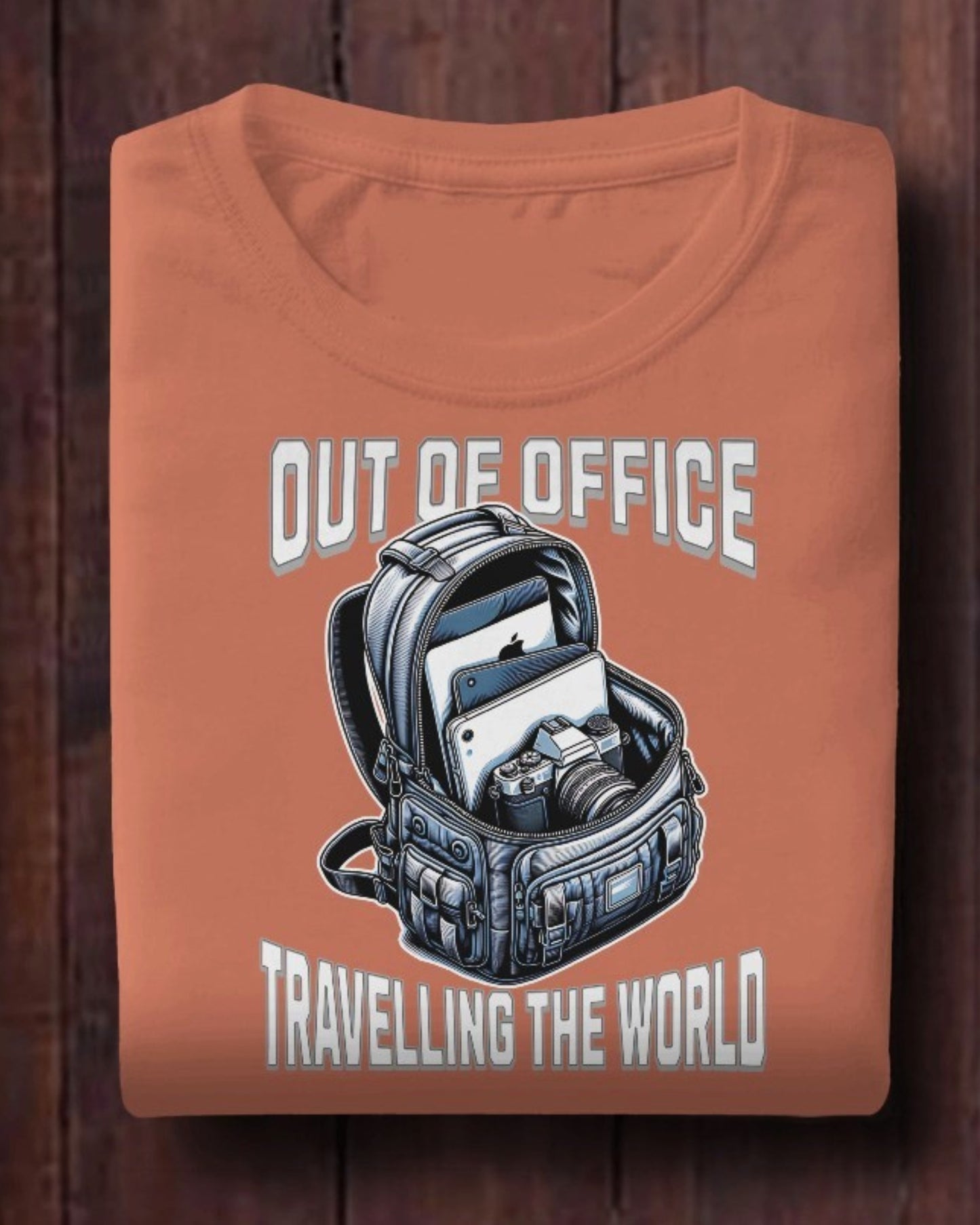 Out of Office Travel T-Shirt - Adventure Awaits