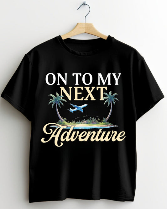 Next Adventure Bound – Unisex Travel Graphic Tee