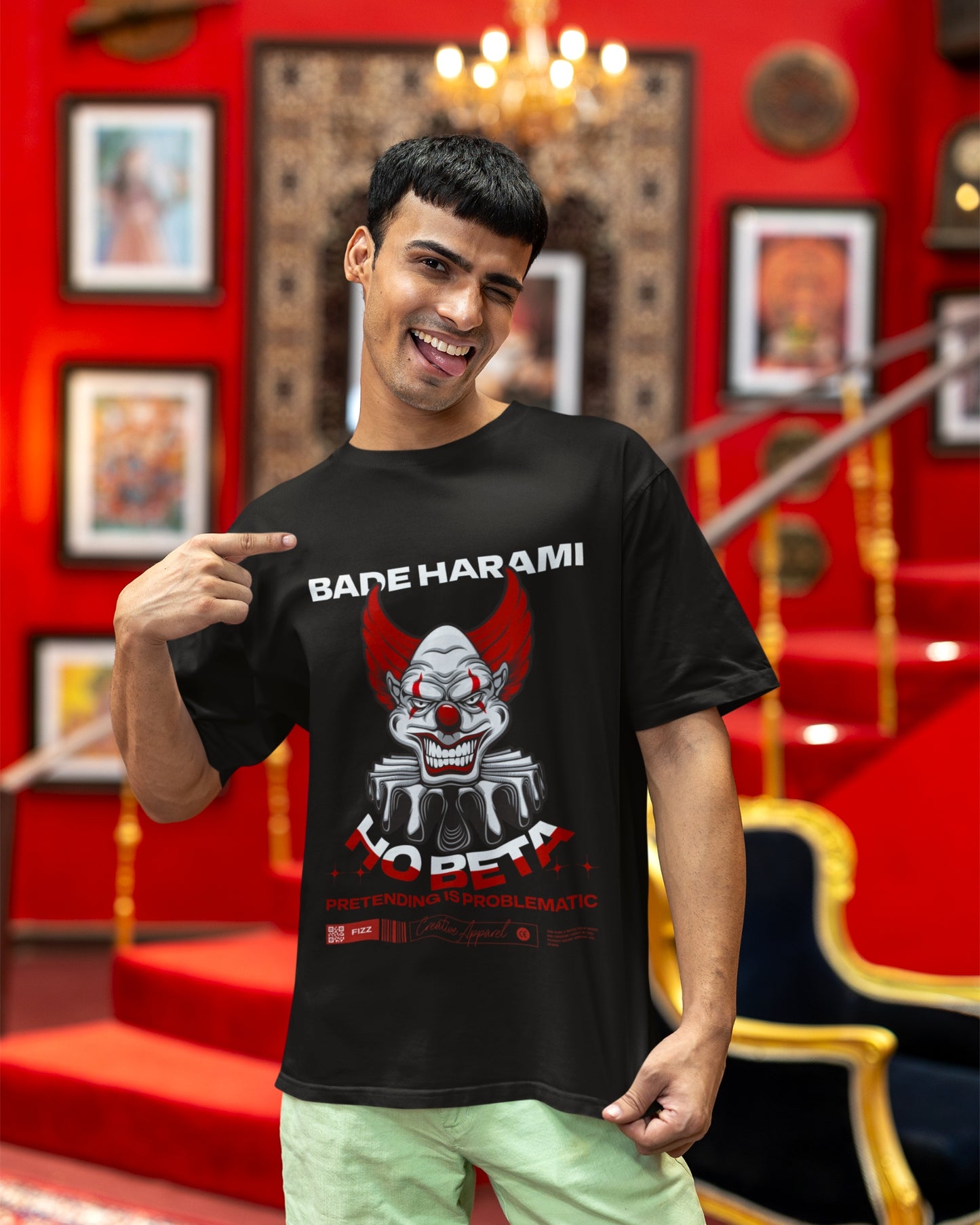 Bade Harami Ho Beta - Cool Oversize T-Shirts