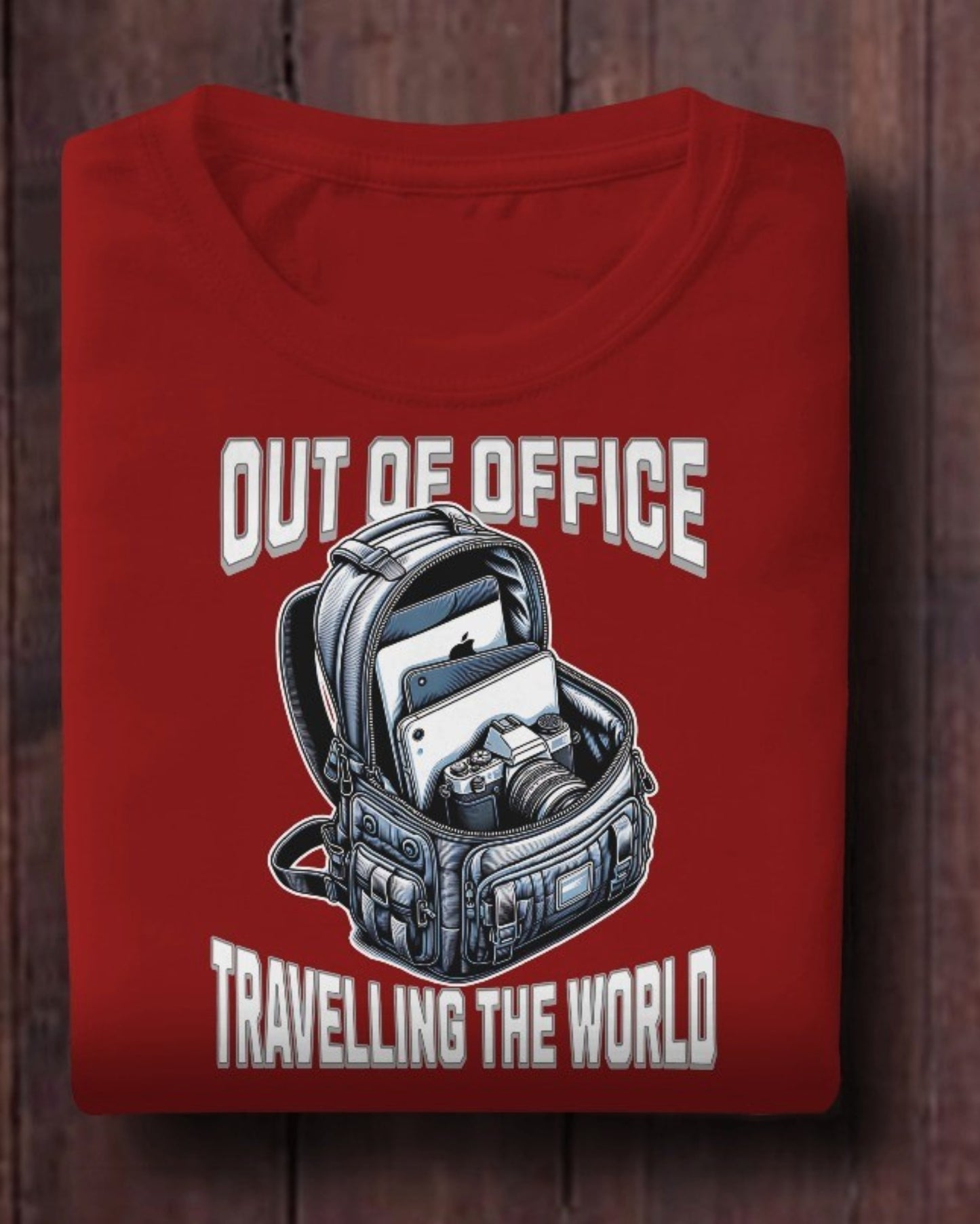 Out of Office Travel T-Shirt - Adventure Awaits