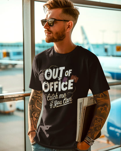 Out of Office Adventure T-Shirt – Catch Me If You Can