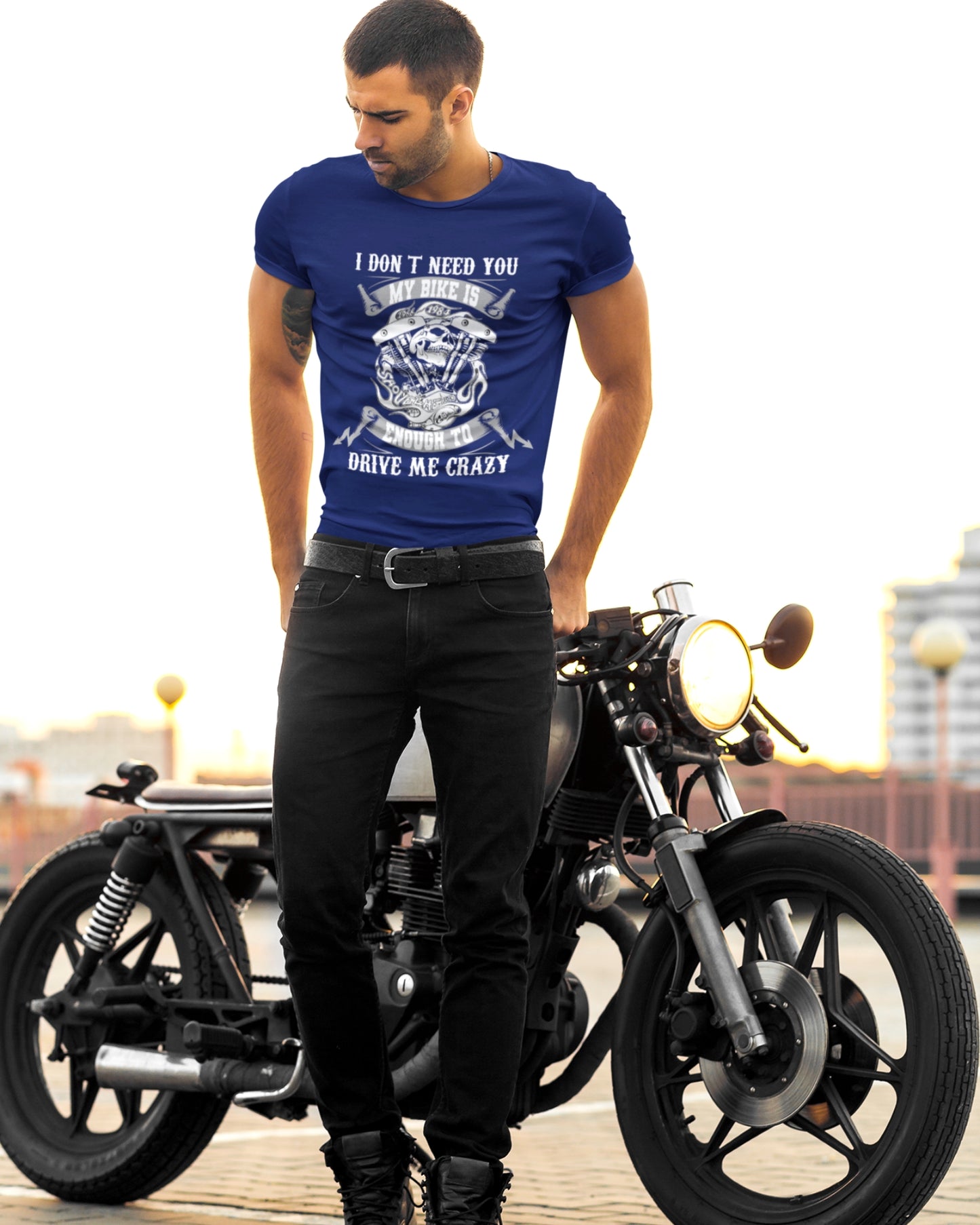 Vintage Shovelhead Motorcycle Tee - Perfect for Bikers