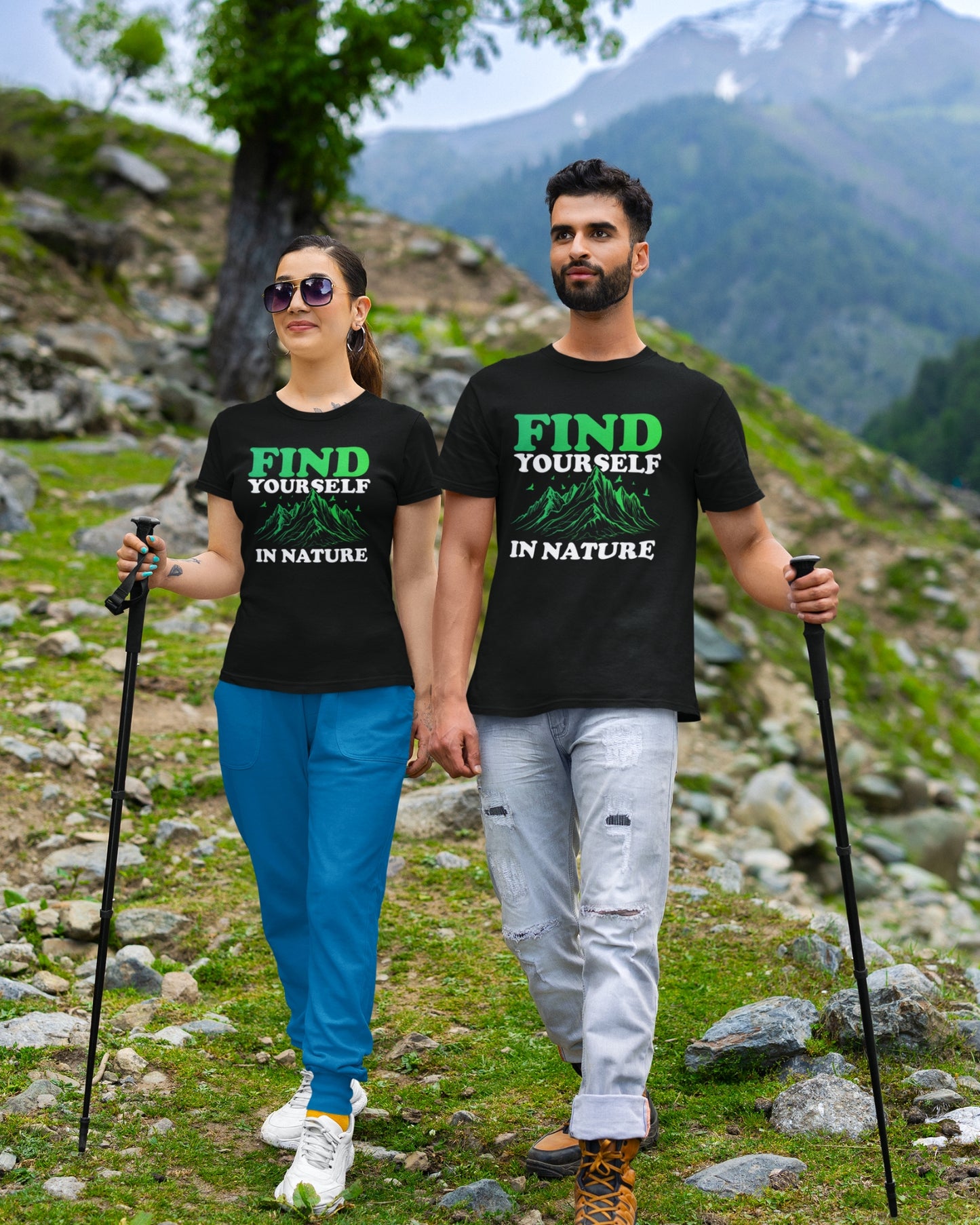 Nature Explorer: Find Yourself in Nature T-shirt