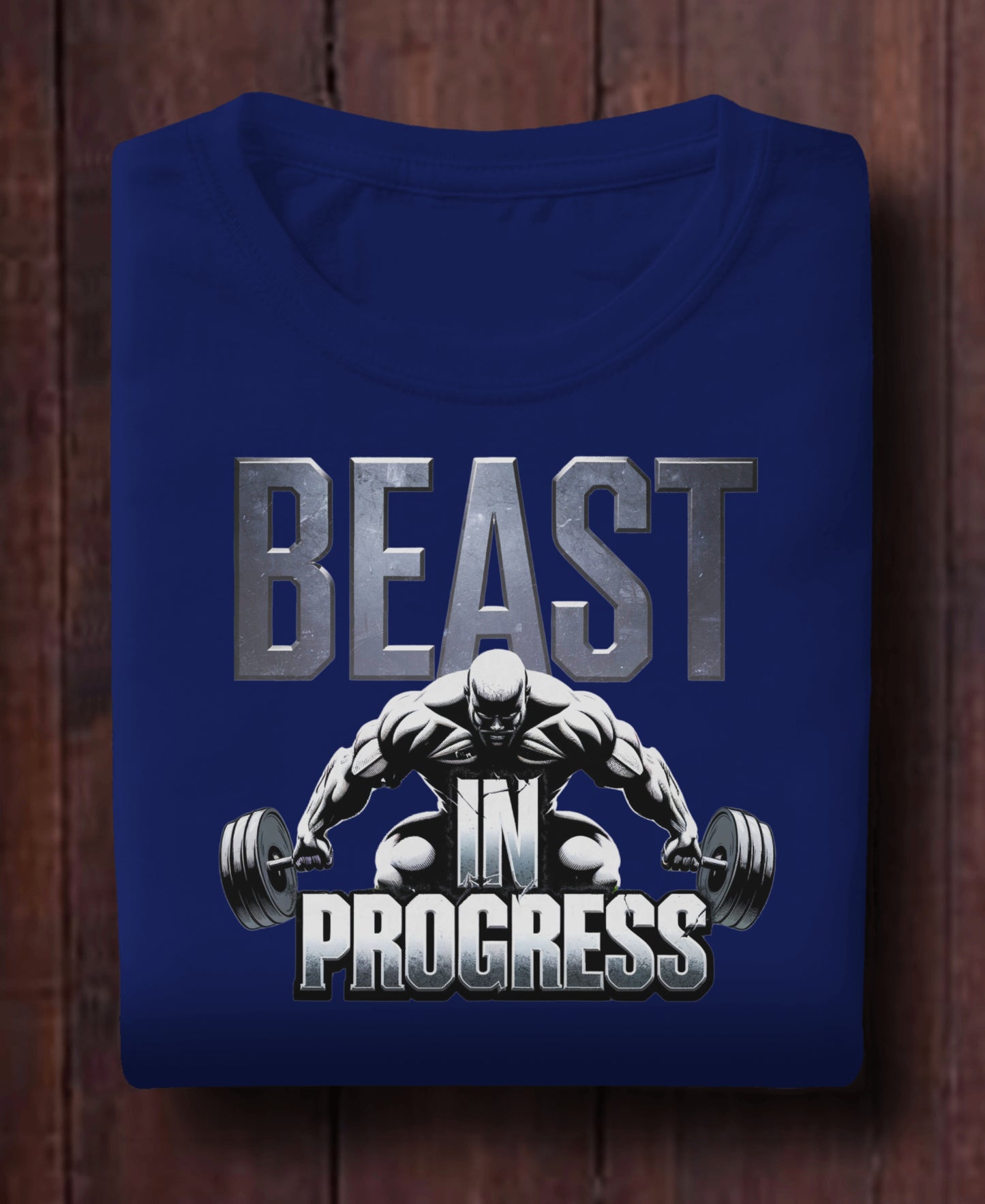 Beast Mode Activated: Men's Bold Workout T-Shirt