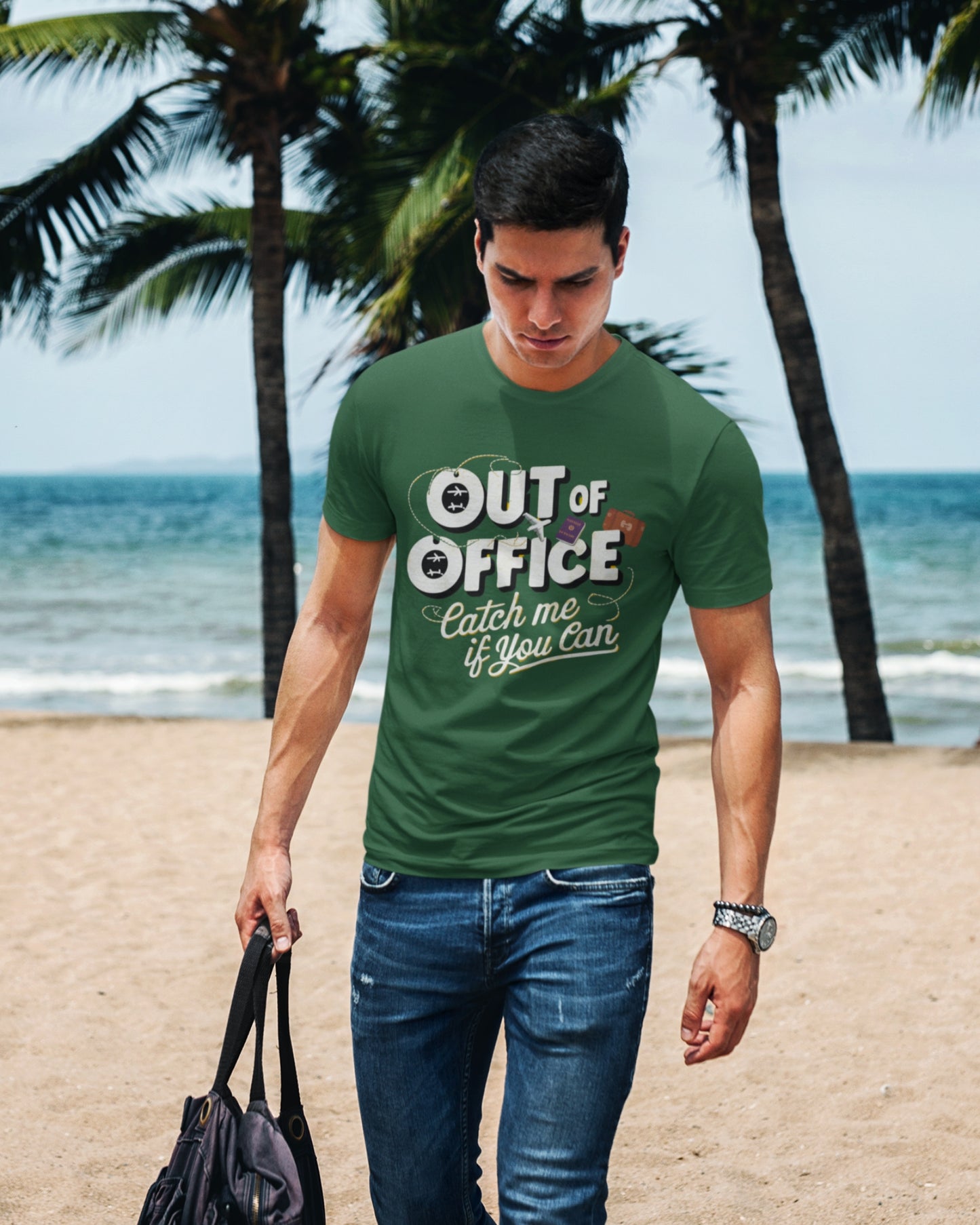 Out of Office Adventure T-Shirt – Catch Me If You Can