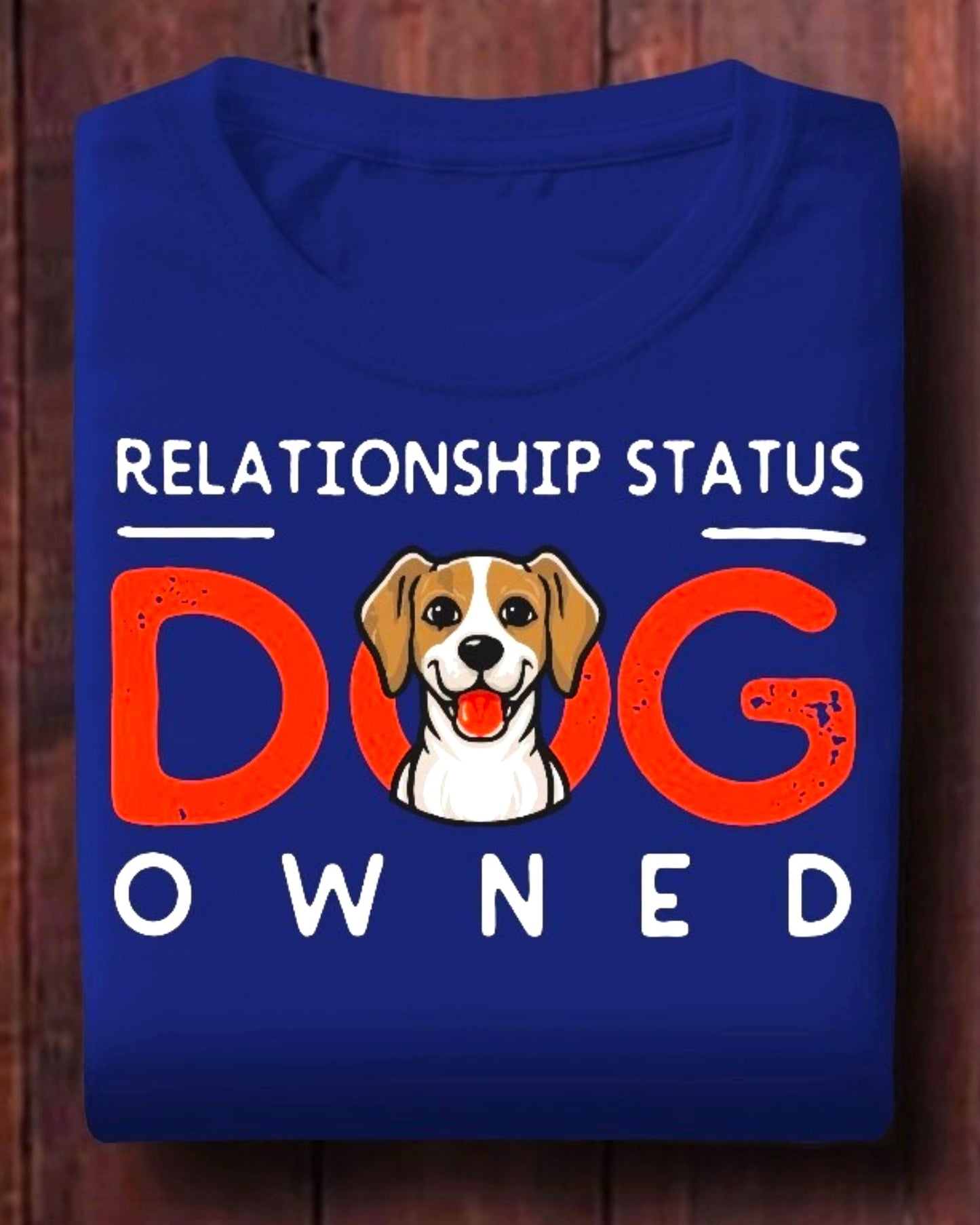 Relationship Status: Dog Owned - Cute Pet Lover T-Shirt