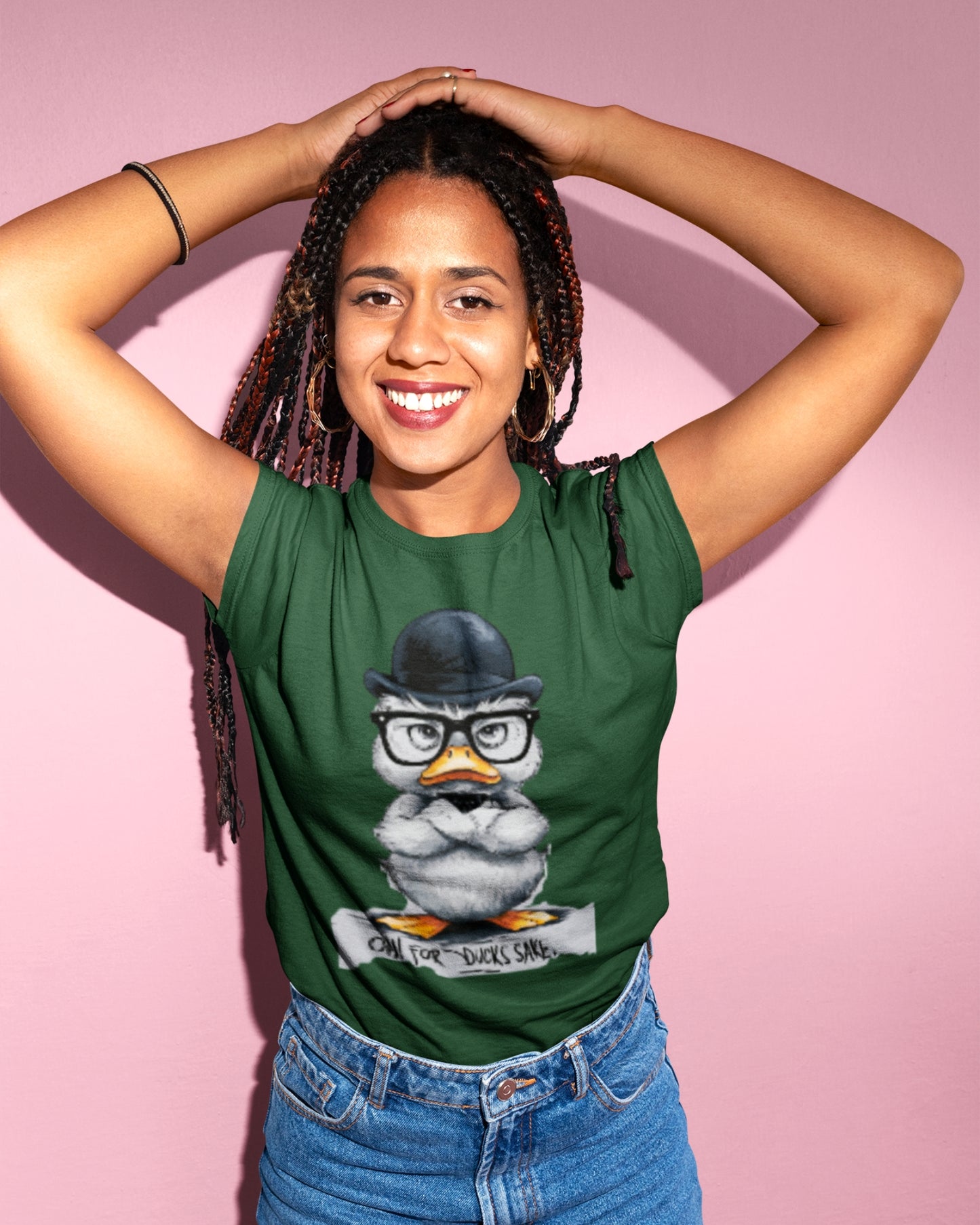 Oh! For Ducks Sake Graphic Tee – Quirky Duck Edition