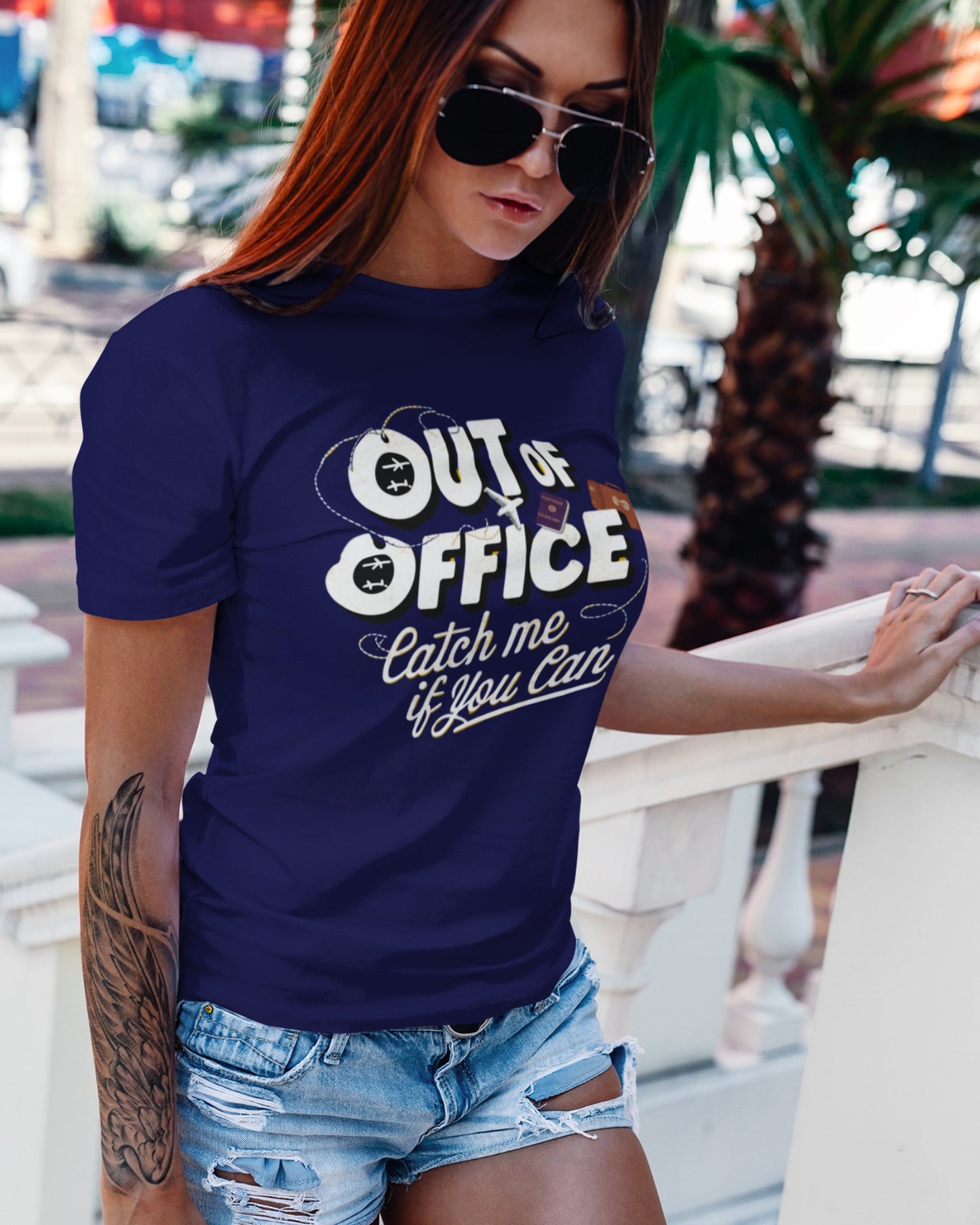 Out of Office Adventure T-Shirt – Catch Me If You Can