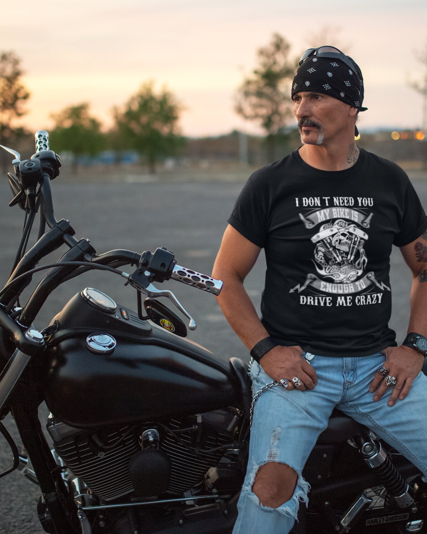 Vintage Shovelhead Motorcycle Tee - Perfect for Bikers