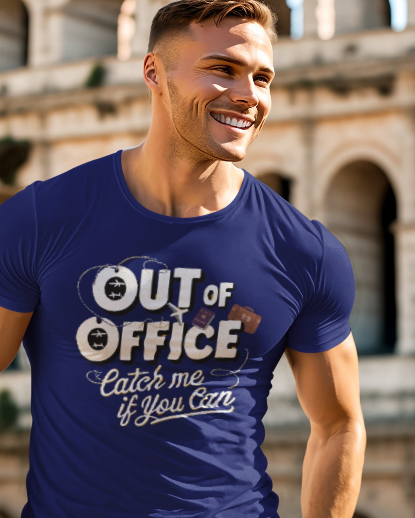 Out of Office Adventure T-Shirt – Catch Me If You Can