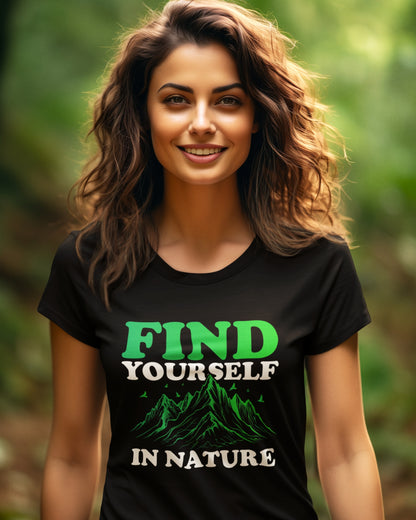 Nature Explorer: Find Yourself in Nature T-shirt