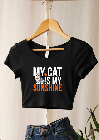 CROP TOPS FOR CAT LOVERS