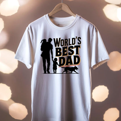 World's Best Dad - Fathers Day special T-shirts