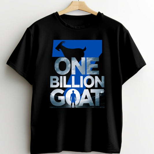 One Billion GOAT – Cristiano Ronaldo Tribute T-Shirt