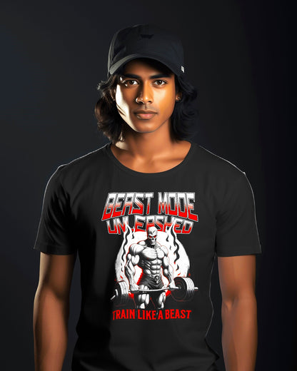 Beast Mode Unleashed Tee - Train Like a Beast