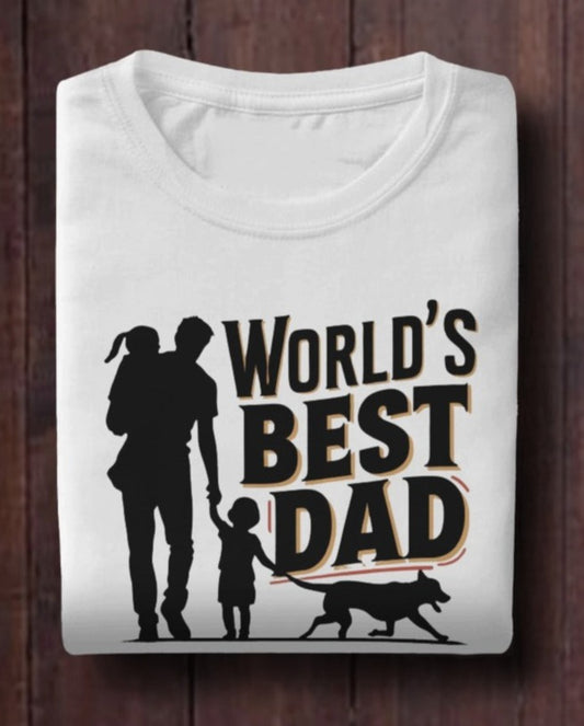 World's Best Dad - Fathers Day special T-shirts